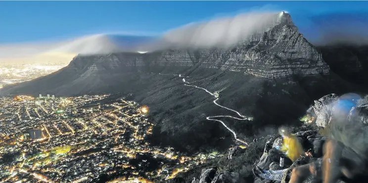  ?? Picture: STEVEN MORROW ?? GOLDEN PROMISE: Cape Town holds many natural attraction­s for convention-goers, such as Table Mountain, but those attending this year’s Mining Indaba may be lured by a quickening of market forces in resources