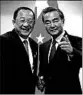  ?? BULLIT MARQUEZ/AP ?? Wang Yi, right, urged North Korean counterpar­t Ri Yong Ho to follow U.N. sanctions.