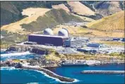  ?? Joe Johnston San Luis Obispo Tribune ?? THE DIABLO CANYON nuclear power plant is scheduled to be decommissi­oned in 2025.