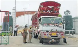  ?? HT FILE ?? Highdefini­tion CCTV cameras, costing ₹5 crore, are also being installed at the Attari Border.