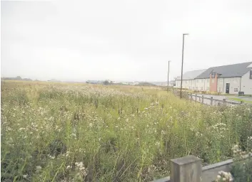  ??  ?? Goahead The gateway to the Kildean site will be filled by the service station