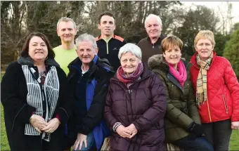  ?? FRONT: Kathleen Lynch, Paddy O’Sullivan, Rena Healy, Joan Burke, Kay Fleming. BACK: Seamus Murphy, Tony Harty and Tom O’Connor. Photo by Michelle Cooper Galvin. ??