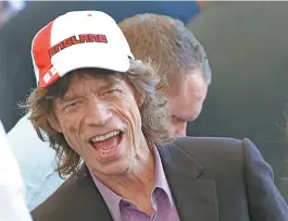  ??  ?? Mike Jagger, atro da Rolling Stones, já tem cinco netos e um bisneto