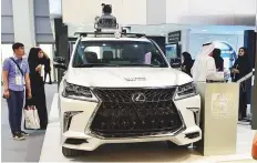  ?? Clint Egbert/Gulf News ?? ■ Geo Dubai car will prepare 3D maps using high-precision laser scanner, GPS devices and 360 degree panoramic cameras.