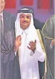  ?? FOTO: IMAGO ?? Scheich Tamim Bin Hamad Al Thani, Emir von Katar.