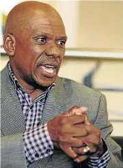  ?? /Sowetan ?? Turnaround programme: Productivi­ty SA board chairman Mthunzi Mdwaba says lack of co-ordination is a stumbling block.