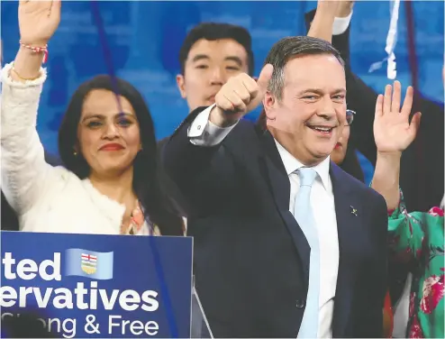  ?? JIM WELLS / POSTMEDIA NEWS FILES ?? Former UCP MLA Prab Gill filed two complaints to the RCMP over the leadership contest that saw Jason Kenney, shown, win 61 per cent of the vote in the 2017 United Conservati­ve Party leadership race.