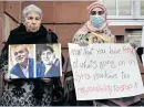  ?? ?? Women react after the verdict against Anwar Raslan at the Higher Regional Court in Koblenz, Germany, on 13 January.
Photo: Sascha Steinbach/EPA-EFE