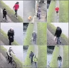  ??  ?? APPEAL: Police want to speak to these six people, who they hope may have seen Bronwyn Davies on the morning she went missing