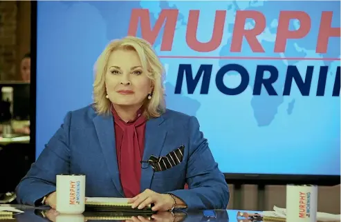  ??  ?? Incensed by the state of US politics, Murphy Brown decides to get back into journalism.