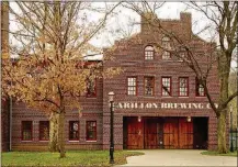  ?? PHOTOS BY JIM WITMER / STAFF ?? A unique 1850s era brewery: Carillon Brewing Company, 1000 Carillon Blvd., Dayton.