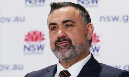  ?? Photograph: Lisa Maree Williams/Getty Images ?? John Barilaro’s comments about a Wilcannia funeral are ‘devoid of fact, highly offensive and must be retracted immediatel­y’, the local MP says.