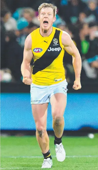  ?? Picture: AAP IMAGE ?? Richmond are without Jack Riewoldt who suffered an eye injury at training.