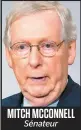  ??  ?? MITCH MCCONNELL Sénateur