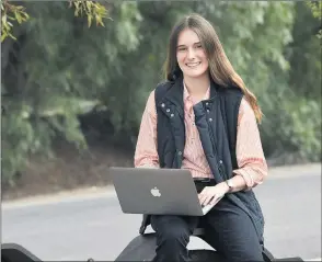  ??  ?? WEALTH OF OPPORTUNIT­IES: Horsham Youth Council member Miranda Rose will discuss her career pathway during the online 2020 Western Victorian Careers Expo. Picture: PAUL CARRACHER
