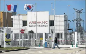  ?? Picture: REUTERS ?? NUCLEAR DEAL: French energy company Areva is among the contenders for building a fleet of nuclear power stations in SA. Russia’s Rosatom is seen as the front-runner to land the deal.
