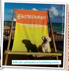  ?? Coase. Petra and Barry of Courtesy ?? Bella also participat­es in fundraisin­g events.