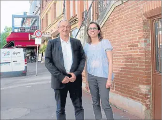  ??  ?? Stéphanie Arakélian-galan et Jean-jacques Boyer