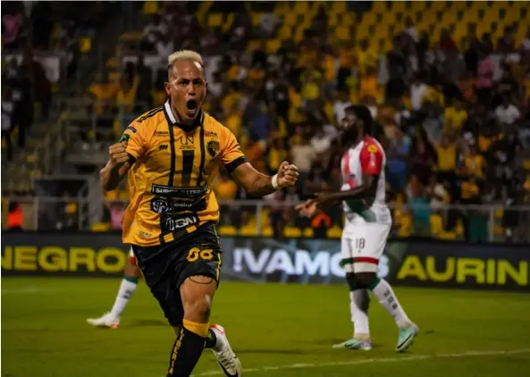  ?? CORTESÍA MUNICIPAL LIBERIA ?? El mexicano Raúl Vidal sumó su quinto gol para el Municipal Liberia en el Torneo Clausura 2024.