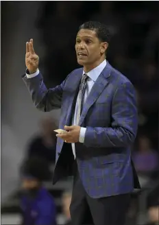  ?? ORLIN WAGNER — THE ASSOCIATED PRESS FILE ?? Monmouth head coach King Rice has his team in second place in the MAAC heading into the final two regular season games against Rider.