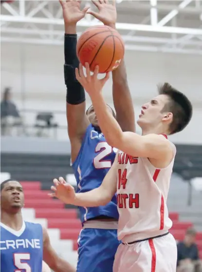  ?? KEVIN TANAKA/FOR THE SUN-TIMES ?? Fillip Bulatovic is averaging 20.6 points and 8.3 rebounds during Maine South’s recent hot stretch.