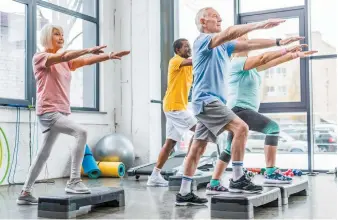  ?? GETTY IMAGES ?? The Blue Zones Project in Airdrie will be working to help seniors live healthier lives, with exercise a key component.