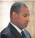  ??  ?? BTP officer Wayne Marques will receive a special honour.