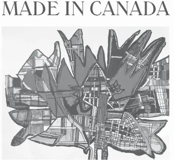  ??  ?? Ashley Fraser painting. The Martin Batchelor Gallery on Cormorant Street features Made in Canada: Garth Homer Society Artworks Artists from Dec. 22 - 23.