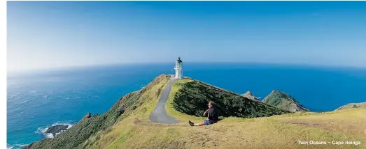  ??  ?? Twin Oceans – Cape Reinga