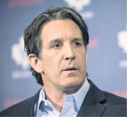  ?? PHOTO D’ARCHIVES ?? Brendan Shanahan croit qu’une attention particuliè­re doit être portée sur le rôle et l’utilité des bagarres dans la Ligue nationale.