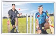  ??  ?? Torquay’s James Fisher and Jan Juc’s Jordan Graham set for the Battle of the Bridge. Picture: GLENN FERGUSON