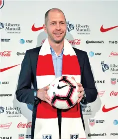  ??  ?? New USA coach Gregg Berhalter wants his team to play in an attacking style. - AFP photo