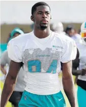  ?? LYNNE SLADKY/AP ?? Dolphins WR Isaiah Ford missed most of last season with a knee injury.