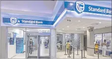  ?? (Courtesy pic) ?? In 2023, this rose to a total of R37.7 billion, with Standard Bank paying the most at R12.72 billion, followed by FirstRand at R12.59 billion in direct tax.