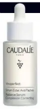  ?? ?? Caudalie Sérum Resplandor Antimancha­s Vinoperfec­t (47 €).