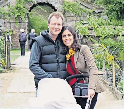  ??  ?? Richard Ratcliffe and wife Nazanin before her arrest. Right, Nazanin with her daughter, Gabriella