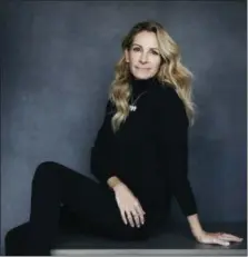  ?? VICTORIA WILL — INVISION/THE ASSOCIATED PRESS ?? Julia Roberts is photograph­ed in New York on Monday.