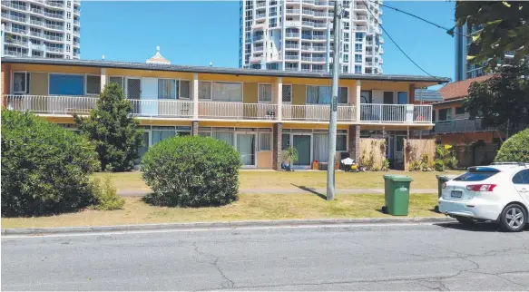  ?? Picture: SUPPLIED ?? The Karoonda Apartments at Mary Ave Broadbeach.