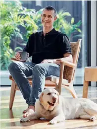  ??  ?? ROD, PICTURED WITH FUDGE THE LABRADOR, “WOULD DEFINITELY RECOMMEND THE SCYON RANGE FOR ITS DURABILITY, PRACTICALI­TY AND CONTEMPORA­RY ARCHITECTU­RAL LOOK.”