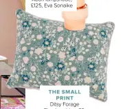  ??  ?? THE SMALL PRINT
Ditsy Forage Floral cushion, £6, George Home