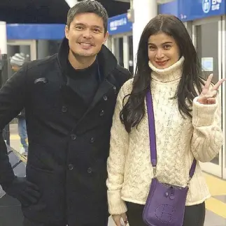  ??  ?? The soundtrack of Sid and Aya, starring Dingdong Dantes and Anne Curtis, carries the sweet, sad tune titled Heartbeats, composed by Alessandra de Rossi.