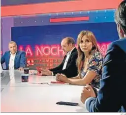  ?? RTVE ?? ‘La noche en 24’, el programa más visto cada día del canal informativ­o.