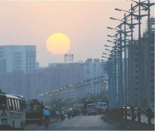  ?? DESHAKALYA­N CHOWDHURY/AFP/GETTY IMAGES FILES ?? Diane Francis says the Paris climate agreement placed no restrictio­ns on undevelope­d nations such as India. For every pipeline, well and LNG plant that is not built in Canada, she says developing countries will simply burn more dirty coal.