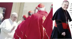  ?? Ansa ?? L’amico tedesco Papa Francesco e il cardinale Walter Kasper, 85 anni, da sempre suo sostenitor­e