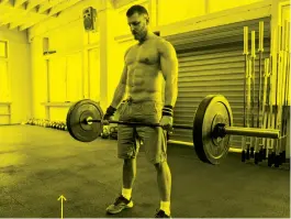  ?? ?? Marklyft tränar många muskler samtidigt, vilket ökar kroppens naturliga produktion av testostero­n.