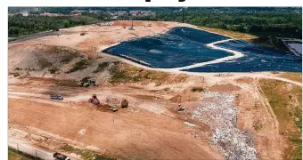  ?? TY GREENLEES / STAFF ?? The Stony Hollow Landfill has been the subject of years of complaints from nearby residents over noxious odors coming from the Dayton site. In November 2016, a Moraine resident filed a classactio­n suit, saying owner Waste Management had failed to remediate landfill gas.