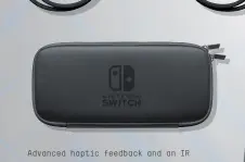  ??  ?? Advanced haptic feedback and an IR camera are among the features of the Joy-Con controller­s (top left of picture)