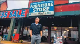  ?? ?? Third-generation furniture broker and owner of Richmond Home Furnishing­s Walter K
Jeczen says he is honored to follow in the footsteps of his successful grandfathe­r and father.