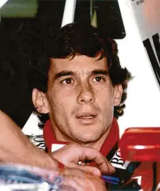  ?? Foto: dpa-Archiv ?? Ayrton Senna, der 1994 starb, ist bis heute Brasiliens berühmtest­er Rennfahrer. Dreimal wurde er Weltmeiste­r.
