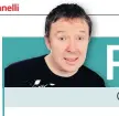  ??  ?? Comedian Phil Evans from Ammanford is known as the man who puts the “cwtsh” into comedy